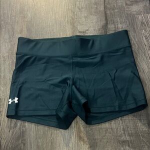 Under Armour Women's Dark Green Athletic Shorts